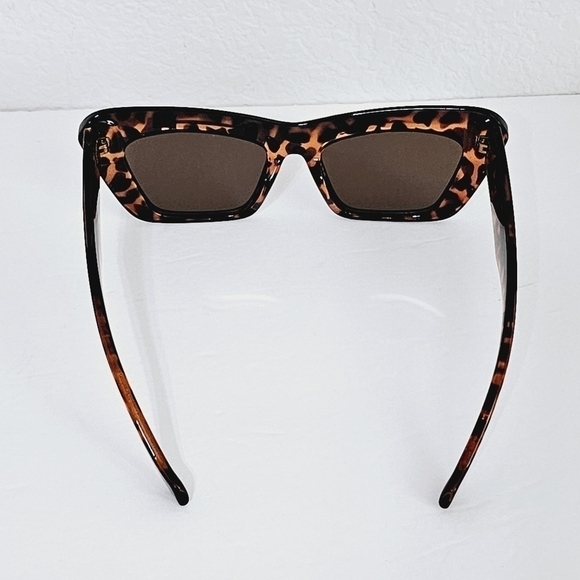 New! 2 Pack Kenna Cat Eye Sunglasses Black Brown Tortoise Shell Bundle main image 5